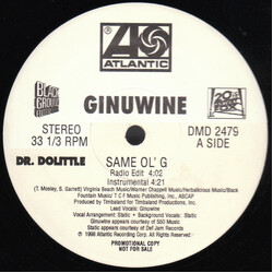 Ginuwine Same Ol' G USED VINYL 12INCH PROMO