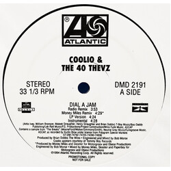 Coolio / 40 Thevz / Hurricane (2) Dial A Jam / Four Fly Guys USED VINYL 12INCH 33 S RPM PROMO