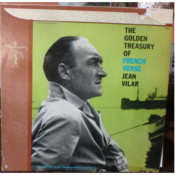 Jean Vilar The Golden Treasury Of French Verse Vinyl LP USED