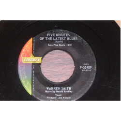 Warren Smith (3) Five Minutes Of The Latest Blues USED VINYL 7INCH 45 RPM SINGLE