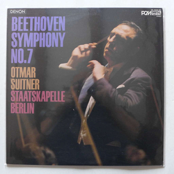 Ludwig van Beethoven / Staatskapelle Berlin / Otmar Suitner Symphony No. 7 Vinyl LP USED