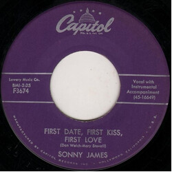 Sonny James First Date, First Kiss, First Love USED VINYL 7INCH 45 RPM