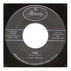 Louis Jordan Ella Mae / Fire USED VINYL 7INCH 45 RPM SINGLE