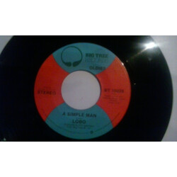 Lobo (3) A Simple Man USED VINYL 7INCH SINGLE 45 RPM REPRESS