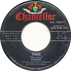 Fabian (6) Tiger USED VINYL 7INCH 45 RPM SINGLE