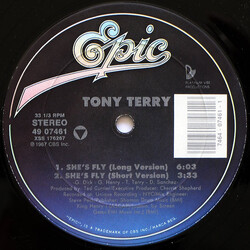 Tony Terry She's Fly USED VINYL 12INCH 33 S RPM STEREO