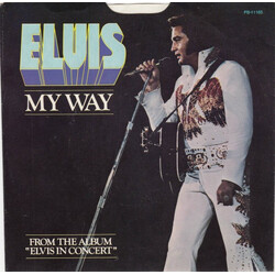 Elvis Presley My Way / America USED VINYL 7INCH 45 RPM SINGLE STYRENE STEREO MONO