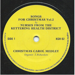 Nurses From The Kettering Health District Songs For Christmas USED VINYL 7INCH 45 RPM SINGLE