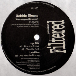 Robbie Rivera Funcking And Grooving USED VINYL 12INCH 33 S RPM