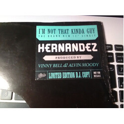 Wayne Hernandez I'm Not That Kinda Guy USED VINYL 12INCH SINGLE LIMITED EDITION WHITE LABEL