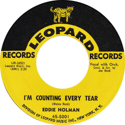 Eddie Holman I'm Counting Every Tear / What You Don't Know USED VINYL 7INCH 45 RPM SINGLE