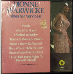 Dionne Warwick Sings Her Very Best Vinyl LP USED