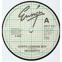 Incognito North London Boy USED VINYL 12INCH 45 RPM