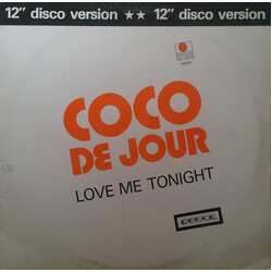 Coco De Jour Love Me Tonight USED VINYL 12INCH 45 RPM
