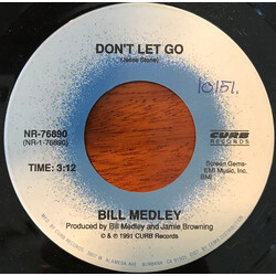Bill Medley Don't Let Go USED VINYL 7INCH 45 RPM SINGLE