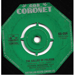 Johnny Western The Ballad Of Paladin USED VINYL 7INCH 45 RPM SINGLE