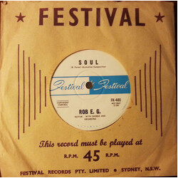 Rob E. G. Soul / Cotton Pickin' USED VINYL 7INCH 45 RPM SINGLE MONO