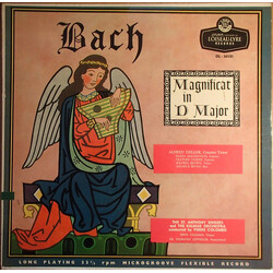 Johann Sebastian Bach Magnificat In D Major Vinyl LP USED