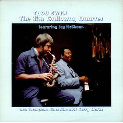 The Jim Galloway Quartet / Jay McShann Thou Swell Vinyl LP USED