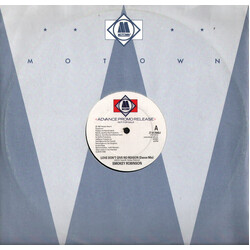 Smokey Robinson Love Don't Give No Reason USED VINYL 12INCH PROMO