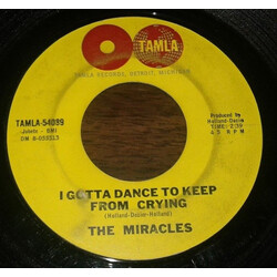The Miracles I Gotta Dance To Keep From Crying USED VINYL 7INCH 45 RPM SINGLE STYRENE