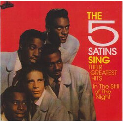 The Five Satins Sing Their Greatest Hits Vinyl LP USED