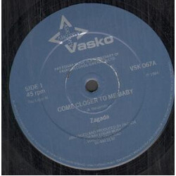 Zagada Come Closer To Me Baby USED VINYL 12INCH 45 RPM