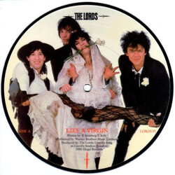 Lords Of The New Church Like A Virgin USED VINYL 7INCH 45 RPM PICTURE DISC
