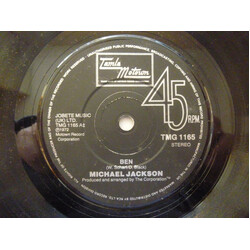 Michael Jackson / Marvin Gaye Ben / Abraham, Martin And John USED VINYL 7INCH 45 RPM REISSUE