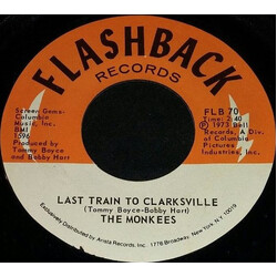 The Monkees Last Train To Clarksville / Monkee's Theme USED VINYL 7INCH 45 RPM SINGLE REISSUE