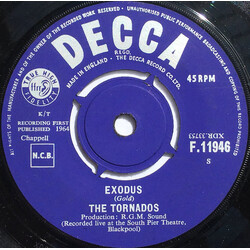 The Tornados Exodus VINYL 7" USED