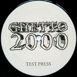 Ghetto 2000 Untitled USED VINYL 12INCH TEST PRESSING