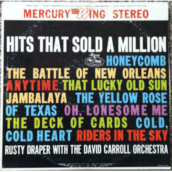 Rusty Draper / David Carroll & His Orchestra Hits That Sold A Million Vinyl LP USED