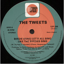 The Tweets Birdie Song / Let's All Sing Like The Birdies Sing USED VINYL 12INCH STEREO