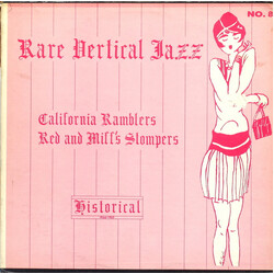 California Ramblers / Red And Miff's Stompers Rare Vertical Jazz Vinyl LP USED