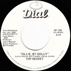 Top Secret (25) Ollie, By Golly / Bluest Eyes USED VINYL 7INCH 45 RPM SINGLE PROMO