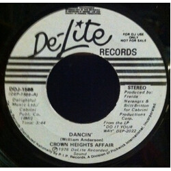 Crown Heights Affair Dancin' USED VINYL 7INCH 45 RPM PROMO STEREO MONO