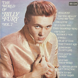 Billy Fury The World Of Billy Fury - Vol. 2 Vinyl LP USED