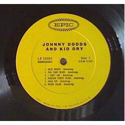 Johnny Dodds / Kid Ory Johnny Dodds And Kid Ory Vinyl LP USED