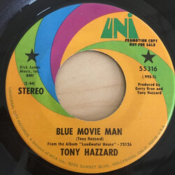 Tony Hazzard Blue Movie Man / Abbot Of The Vale USED VINYL 7INCH 45 RPM SINGLE PROMO STEREO