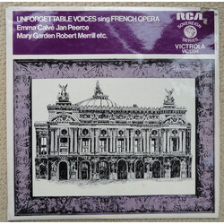 Various Unforgettable Voices Sing French Opera Vinyl LP USED