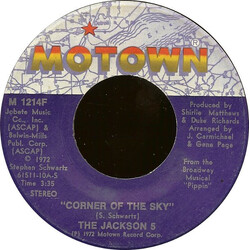 The Jackson 5 Corner Of The Sky USED VINYL 7INCH SINGLE 45 RPM