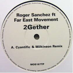 Roger Sanchez / Far East Movement 2Gether (Remixes) Vinyl 12" USED