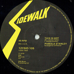 Pamala Stanley This Is Hot USED VINYL 12INCH 45 RPM