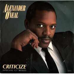 Alexander O'Neal Criticize (Special 12" Mixes) VINYL 12" USED