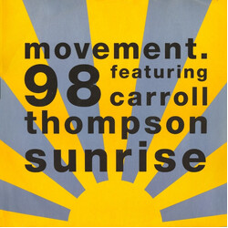 Movement 98 / Carroll Thompson Sunrise USED VINYL 12INCH 45 RPM