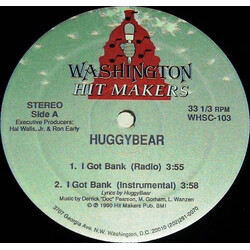 Huggybear I Got Bank USED VINYL 12INCH 33 S RPM