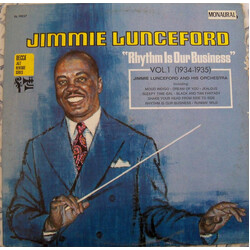 Jimmie Lunceford And His Orchestra Rhythm Is Our Business (Vol. 1 1934-1935) Vinyl LP USED