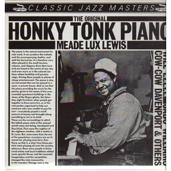 Meade "Lux" Lewis / Will Ezell / Jabo Williams / Cow Cow Davenport / Various The Original Honky Tonk Piano Vinyl LP USED