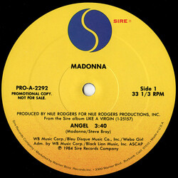 Madonna Angel VINYL 12" USED